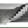 Mexen Kioto L sprchová stena Walk-in 110 x 200 cm, biely vzor, zlatá brúsená - 800-110-103-55-85