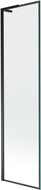 Mexen Next L vaňová zástena 1-krídlová 50 x 150 cm, čierny rám, čierny - 895-050-000-03-70-70