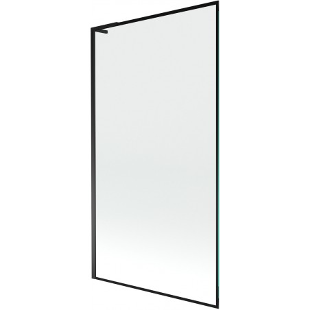 Mexen Next L sprchová zástena jednokrídlová 100 x 150 cm, čierny rám, čierny - 895-100-000-03-70-70