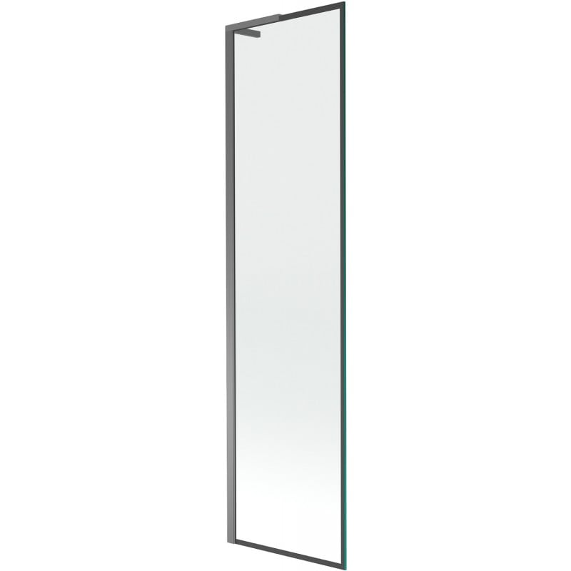 Mexen Next L sprchová zástena jednokrídlová 50 x 150 cm, čierny rám, gun metal - 895-050-000-03-70-95