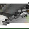 Mexen Next L vaňová zástena 1-krídlová 50 x 150 cm, čierny vzor, chróm - 895-050-000-03-77-01