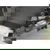 Mexen Next L vaňová zástena 1-krídlová 60 x 150 cm, čierny vzor, zlatý kartáčovaný - 895-060-000-03-77-55