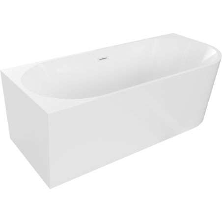 Mexen Mia voľne stojaca rohová vaňa ľavá 170 x 80 cm, biela, prepad biely - 52691708000L-20