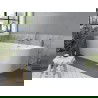 Mexen Mia voľne stojaca rohová vaňa ľavá 170 x 80 cm, biela, prepad niklovaný - 52691708000L-97
