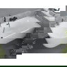 Mexen Mia voľne stojaca rohová vaňa pravá 170 x 80 cm, biela, prepad čierny - 52691708000P-70