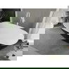 Mexen Eris voľne stojaca vaňa 170 x 80 cm, biela/čierna, prepad biely - 53441708075-20
