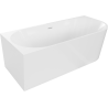 Mexen Mia vaňa voľne stojaca rohová ľavá 180 x 80 cm, biela, prepad biely - 52691808000L-20