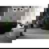 Mexen Eris voľne stojaca vaňa 170 x 80 cm, čierna, odtok gun gray brúsený - 53441708070-66