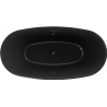 Mexen Eris voľne stojaca vaňa 170 x 80 cm, čierna, prepad čierny - 53441708070-70
