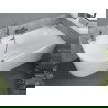 Mexen Mia vaňa voľne stojaca rohová pravá 180 x 80 cm, biela, prepad gun metal - 52691808000P-95
