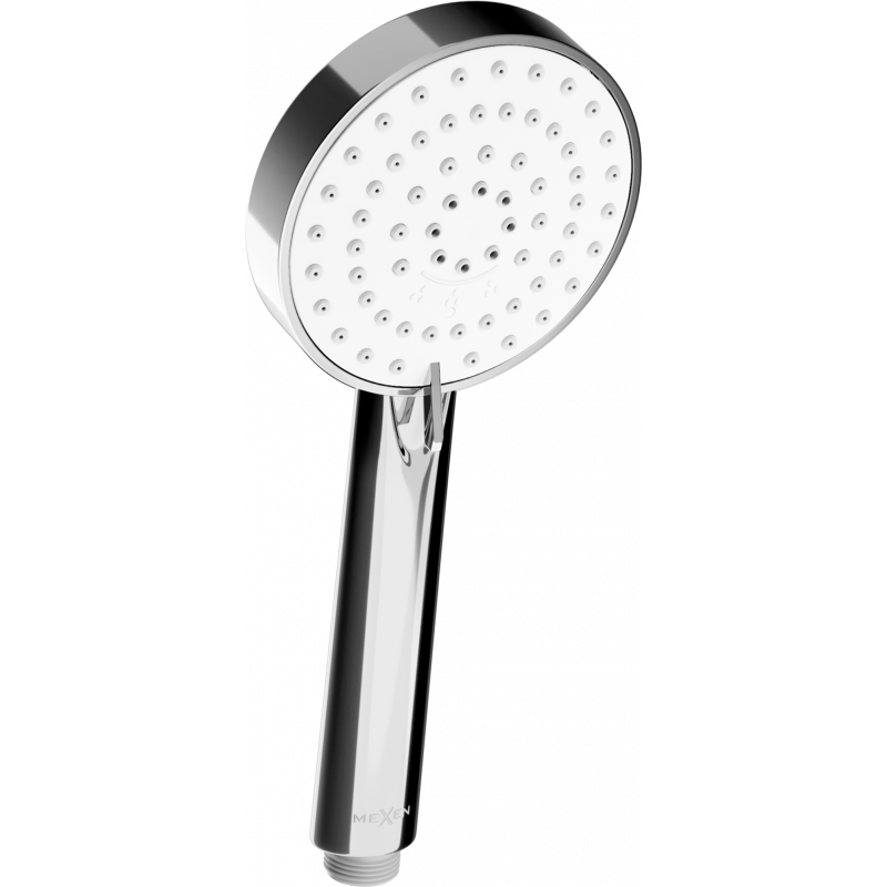 Mexen R-75 ručná sprcha 3-funkčná, chróm/biela - 79575-02