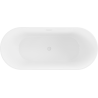 Mexen Flavia voľne stojaca vaňa 150 x 75 cm, biela, prepad biele - 54031507500-20