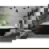 Mexen Flavia voľne stojaca vaňa 150 x 75 cm, biela/čierna, prepad biely - 54031507575-20