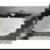 Mexen Flavia voľne stojaca vaňa 170 x 75 cm, biela, prepad biely - 54031708000-20