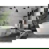 Mexen Flavia voľne stojaca vaňa 170 x 75 cm, biela, odtok ružové zlato - 54031708000-60