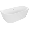 Mexen Oval vaňa voľne stojaca prišpendlená 170 x 80 cm, biela, odtok čierny - 52671708000-70