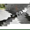 Mexen Montana voľne stojaca vaňa 170 x 80 cm, biela/čierna, prepad z brúseného medi - 52011708075-65