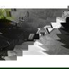 Mexen Montana voľne stojaca vaňa 170 x 80 cm, čierna, prepad chróm - 52011708070-01
