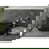 Mexen Montana voľne stojaca vaňa 170 x 80 cm, čierna, prepad chróm - 52011708070-01