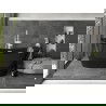 Mexen Montana voľne stojaca vaňa 170 x 80 cm, čierna, prepad biely - 52011708070-20