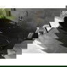 Mexen Montana voľne stojaca vaňa 170 x 80 cm, čierna, odtok zlatý - 52011708070-50