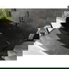 Mexen Montana voľne stojaca vaňa 170 x 80 cm, čierna, odtok ružové zlato - 52011708070-60