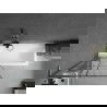 Mexen Next L sprchová stena 1-krídlová 80 x 150 cm, čierny vzor, gun gray brúsený - 895-080-000-03-77-66