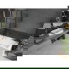 Mexen Next L paravan na vaňu 1-krídlový 60 x 150 cm, čierny vzor, čierny - 895-060-000-03-77-70