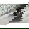 Mexen Volta vaňa voľnostojaca prilepená 170 x 75 cm, biela, odtok zlatý - 51131707500-50