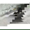 Mexen Volta vaňa voľne stojaca priemerná 170 x 75 cm, biela, prepad zlatý brúsený - 51131707500-55