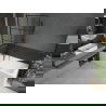 Mexen Next L vaňová zábrana 1-krídlová 80 x 150 cm, čierny vzor, čierna - 895-080-000-03-77-70