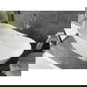 Mexen Montana voľne stojaca vaňa 180 x 90 cm, biela, prepad chróm - 52011809000-01