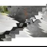Mexen Montana voľne stojaca vaňa 180 x 90 cm, biela, odtok ružové zlato - 52011809000-60
