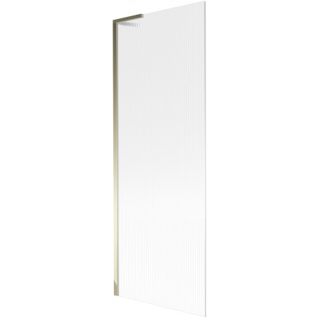 Mexen Next L sprchová zástena 1-krídlová 70 x 150 cm, prúžky, zlatá - 895-070-000-03-09-50