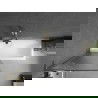 Mexen Next L vaňová zástena 1-krídlová 80 x 150 cm, prúžkovaná, zlatá - 895-080-000-03-09-50