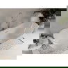 Mexen Celia voľne stojaca vaňa 170 x 75 cm, biela, prepad chróm - 52331707500-01