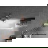 Mexen Next L vaňová zástena 1-krídlová 60 x 150 cm, prúžky, brúsená meď - 895-060-000-03-09-65