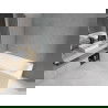 Mexen Vega obdĺžniková vaňa 180 x 80 cm s obkladom a 1-krídlovou zástenou 70 cm, transparentná, chróm - 550118080X9007010100