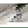 Mexen Celia voľne stojaca vaňa 170 x 75 cm, biela, prepad gun gray brúsený - 52331707500-66