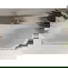 Mexen Celia voľne stojaca vaňa 170 x 75 cm, biela, prepad kartáčovaný nikel - 52331707500-97