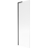 Mexen Next L vaňová zástena 1-krídlová 60 x 150 cm, pruhy, čierna - 895-060-000-03-09-70