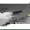 Mexen Next L vaňová zástenka 1-krídlová 50 x 150 cm, pásky, gun metal - 895-050-000-03-09-95