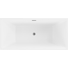 Mexen Nita voľne stojaca vaňa 170 x 80 cm, biela, prepad gun gray brúsený - 52091708000-66