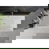 Mexen Nita voľne stojaca vaňa 170 x 80 cm, biela/čierna, zlatý prepad - 52091708075-50