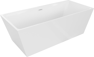 Mexen Lita voľne stojaca vaňa 170 x 75 cm, biela, prepad biely - 52121707500-20