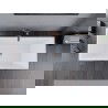 Mexen Lita voľne stojaca vaňa 170 x 75 cm, biela, odtok ružové zlato - 52121707500-60