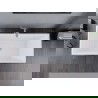 Mexen Lita voľne stojaca vaňa 170 x 75 cm, biela, prepad kartáčovaný niklovaný - 52121707500-97