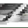 Mexen Eos voľne stojaca vaňa 170 x 75 cm, biela, prepad chrom - 52471707500-01