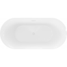 Mexen Roxy voľne stojaca vaňa 170 x 80 cm, biela, biely prepad - 51201708000-20