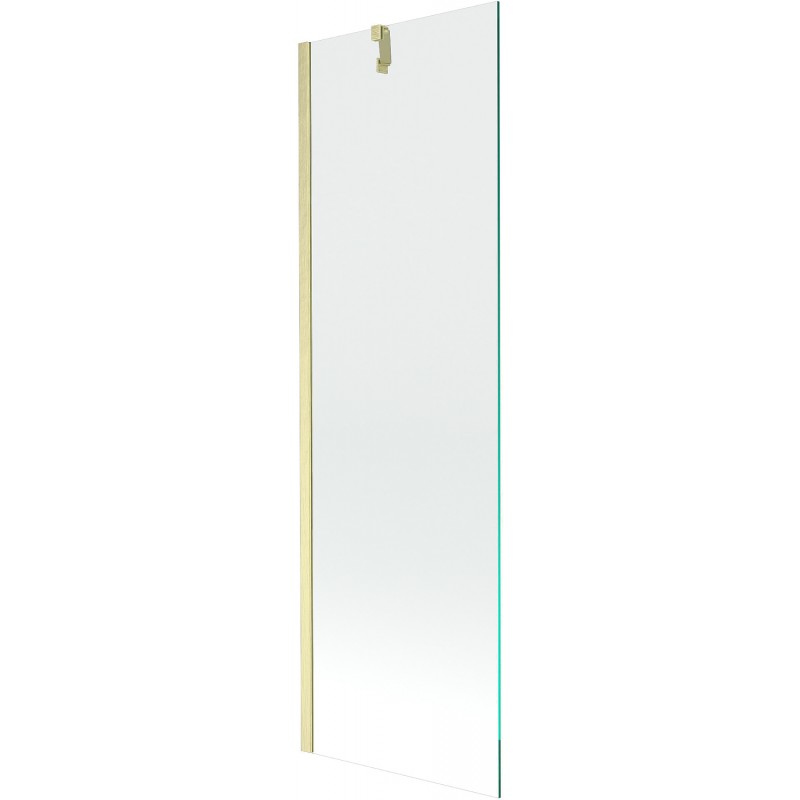 Mexen Next vaňová zástenna 1-krídlová 60 x 150 cm, transparentná, zlato brúsená - 895-060-000-00-00-55